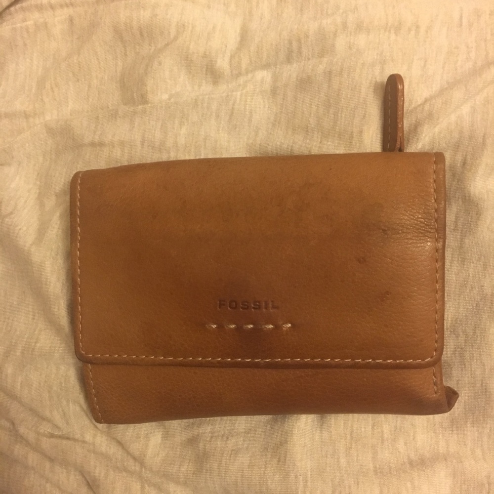 Authentic fossil wallet